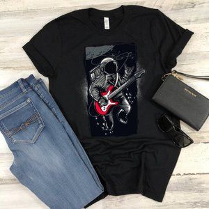 Astronaut Guitar Shirt